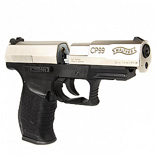 Pistolet UMAREX - Co2 - Walther CP 99 bicolor - Plombs 4,5 mm 