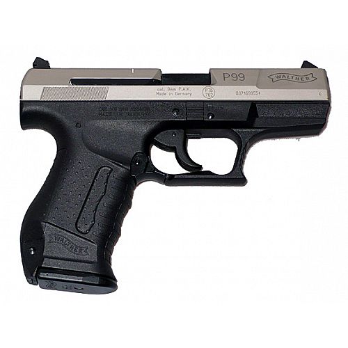 Pistolet d'alarme Umarex Walther P99 9mm bicolor