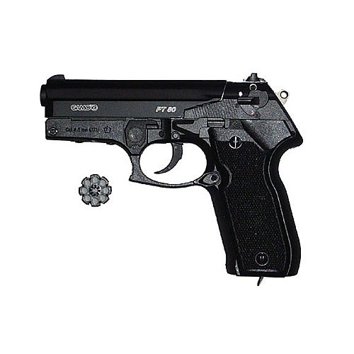 Pistolet GAMO - Co2 - PT 80 - Plombs 4,5 mm