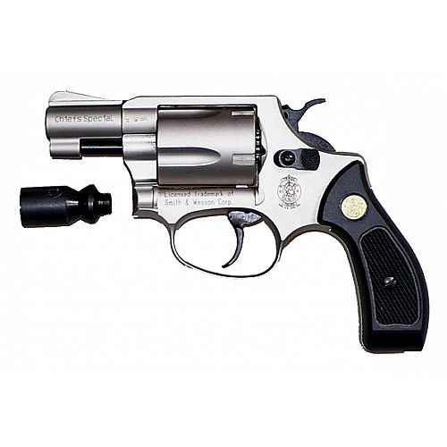 Revolver d'alarme Umarex S&W Chiefs Special Inox 9mm - Armes de defense -  Armurerie girod